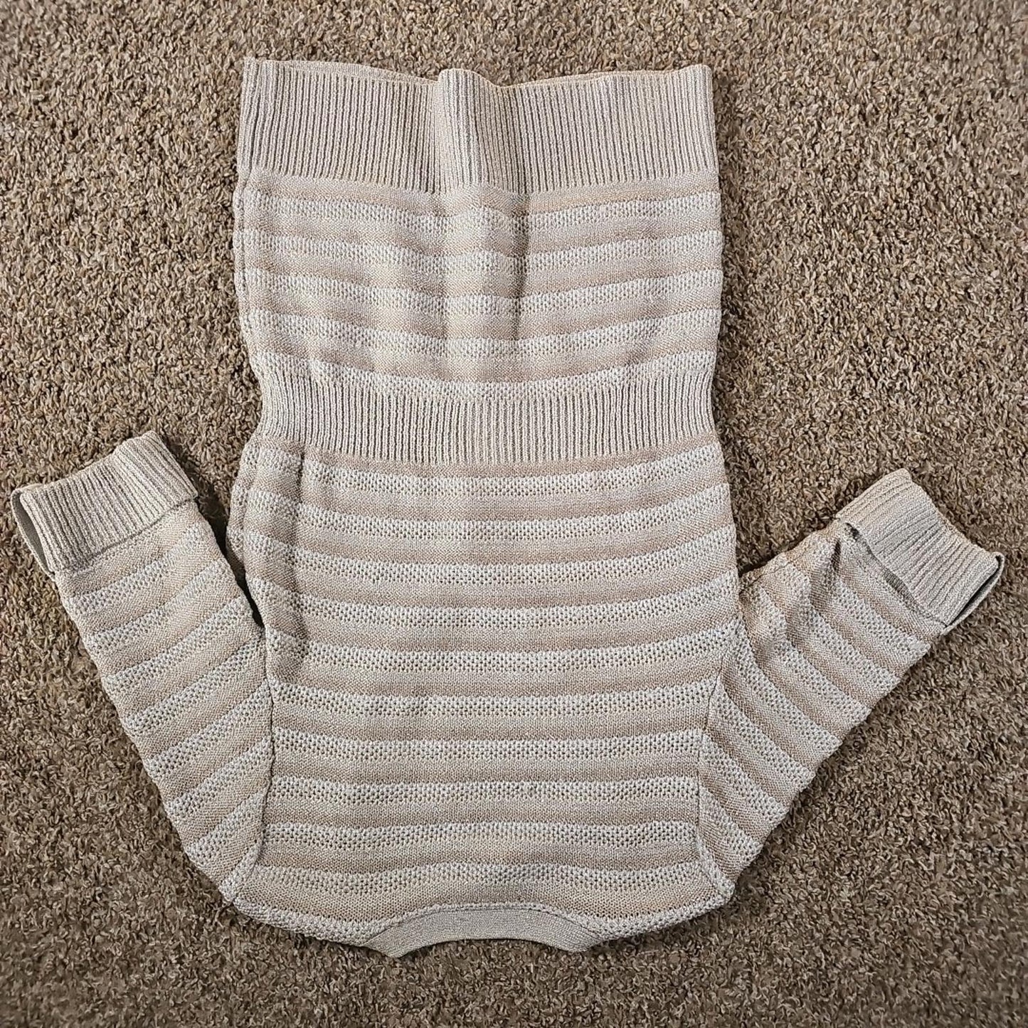 White House Black Market M Shimmery Glitter Cardigan