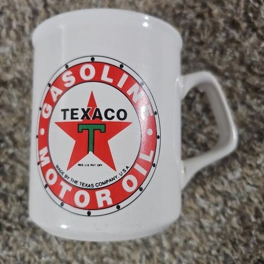 texaco motor oil henry ford museum coffee Mug Broken Handle