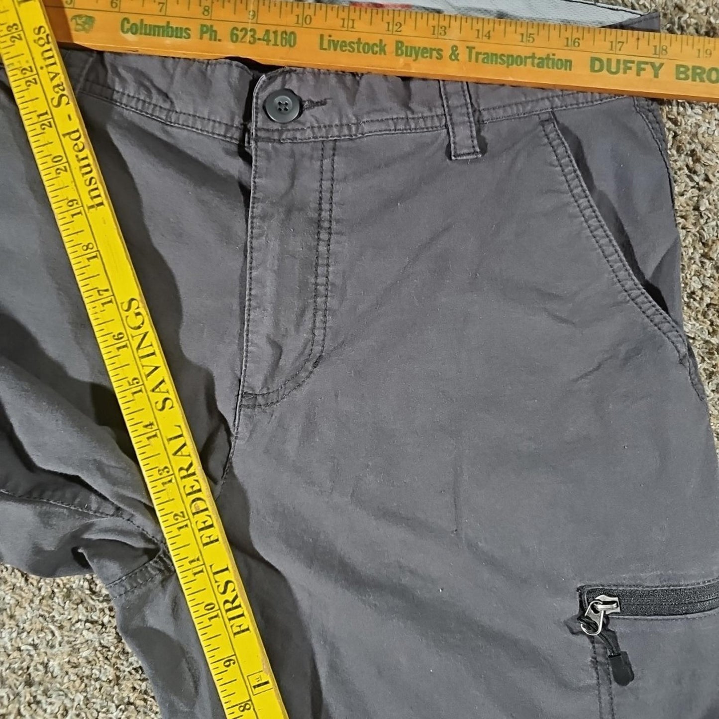 Urban Pipeline 36 Hit At Knees Cargo SuperFlex Shorts