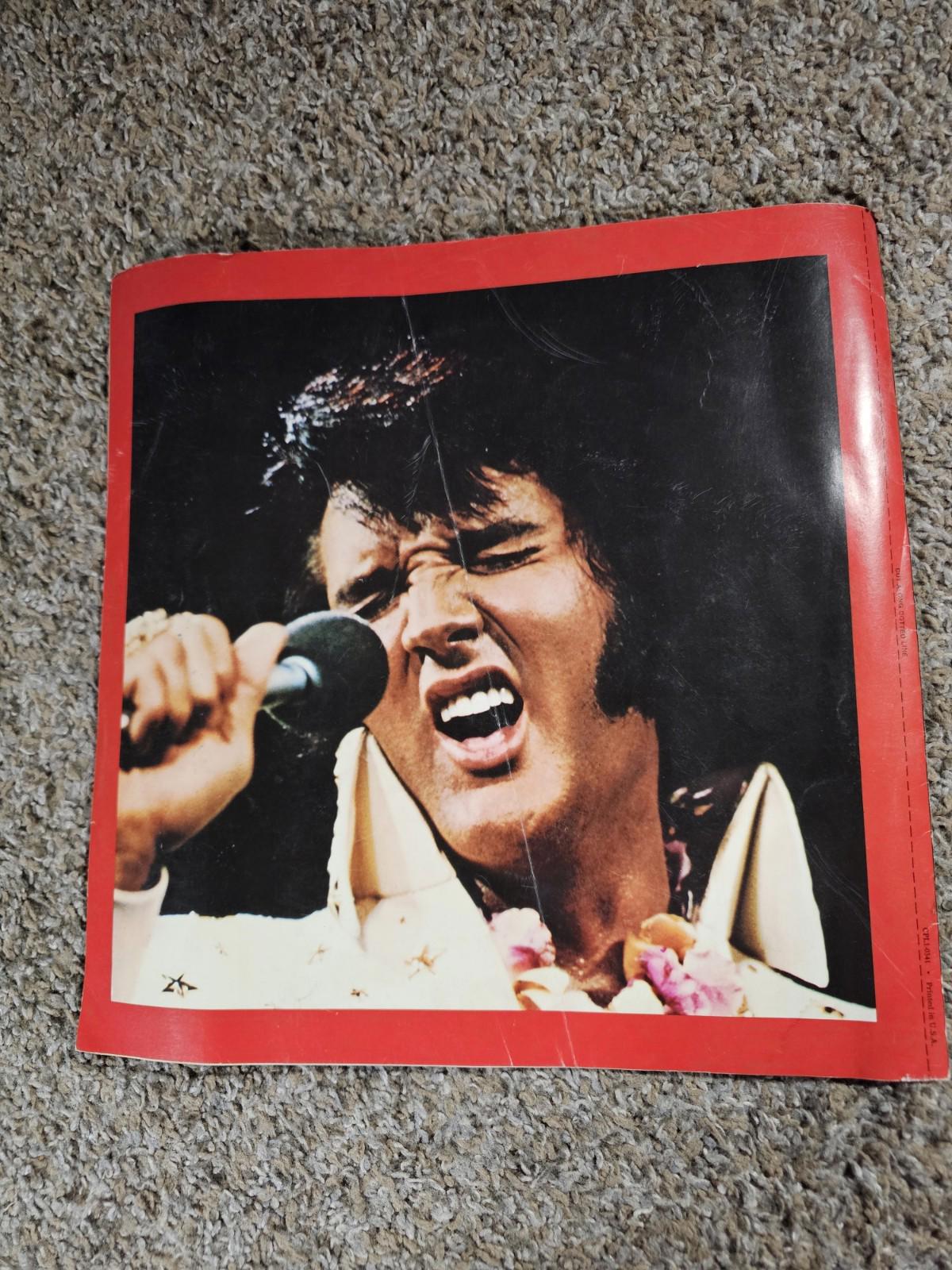 ELVIS PRESLEY ELVIS A LEGENDARY PERFORMER Booklet
