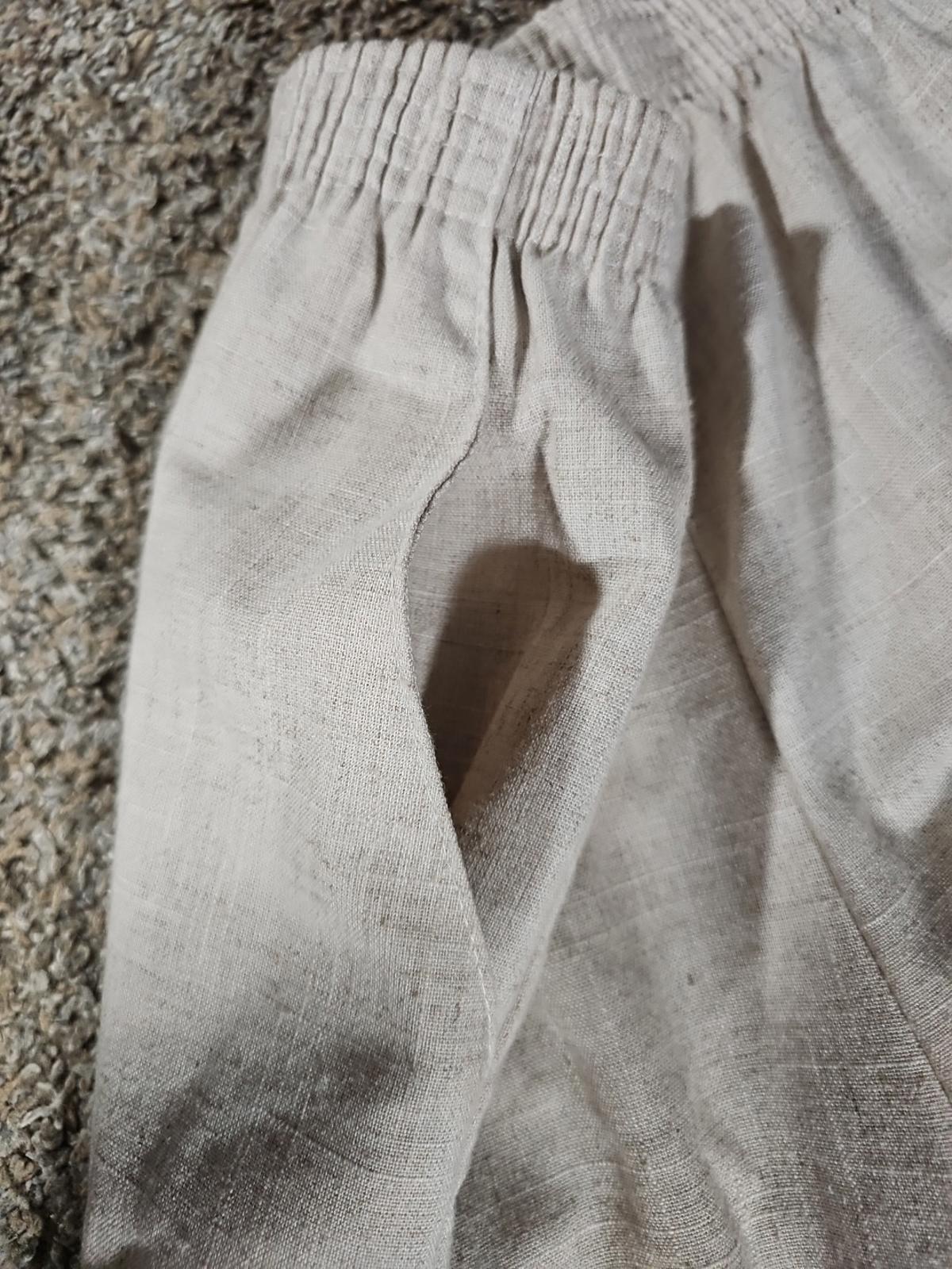Briggs New York Linen Beige Pants 10S