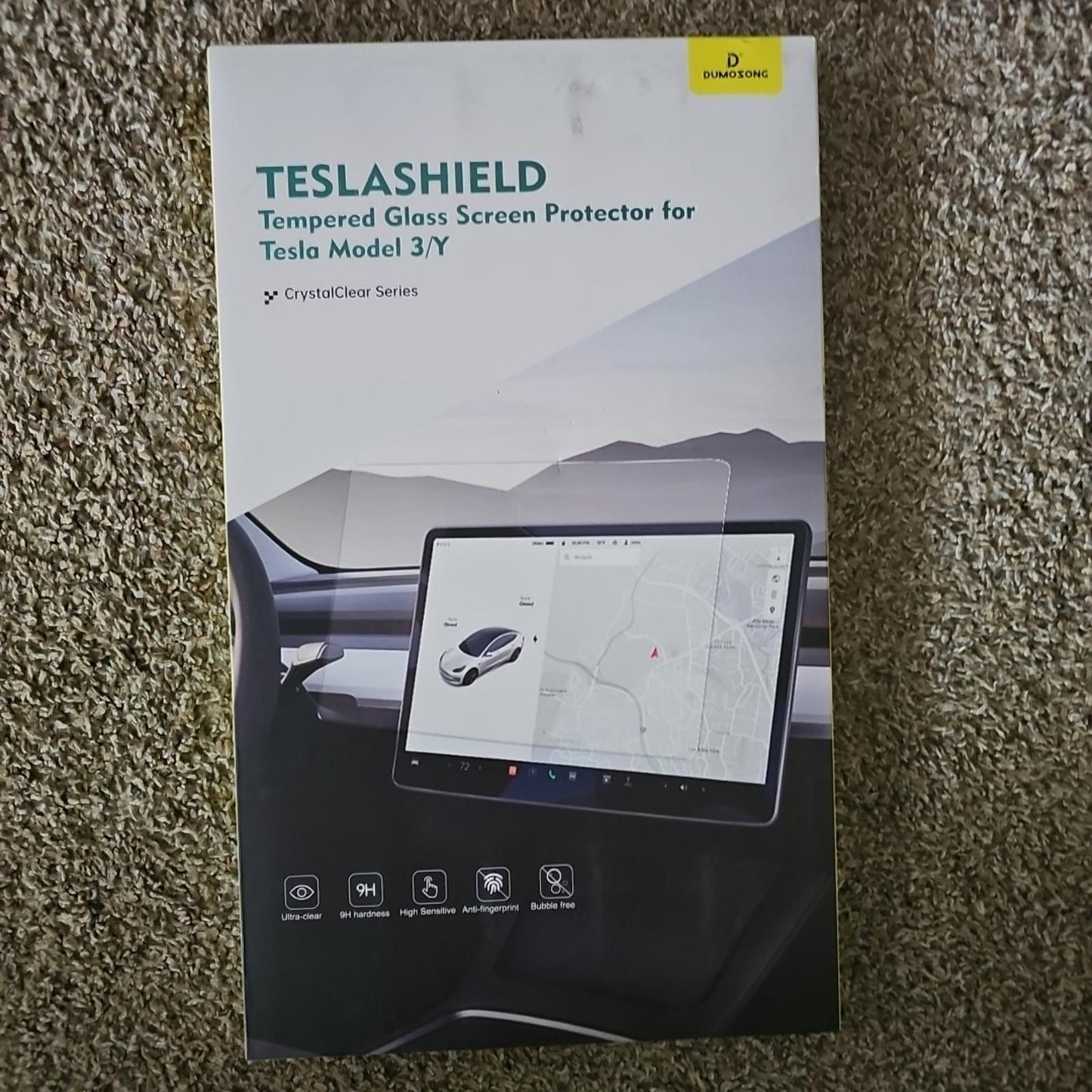 dumosong crystal clear teslashield Tesla Model 3Y NIB