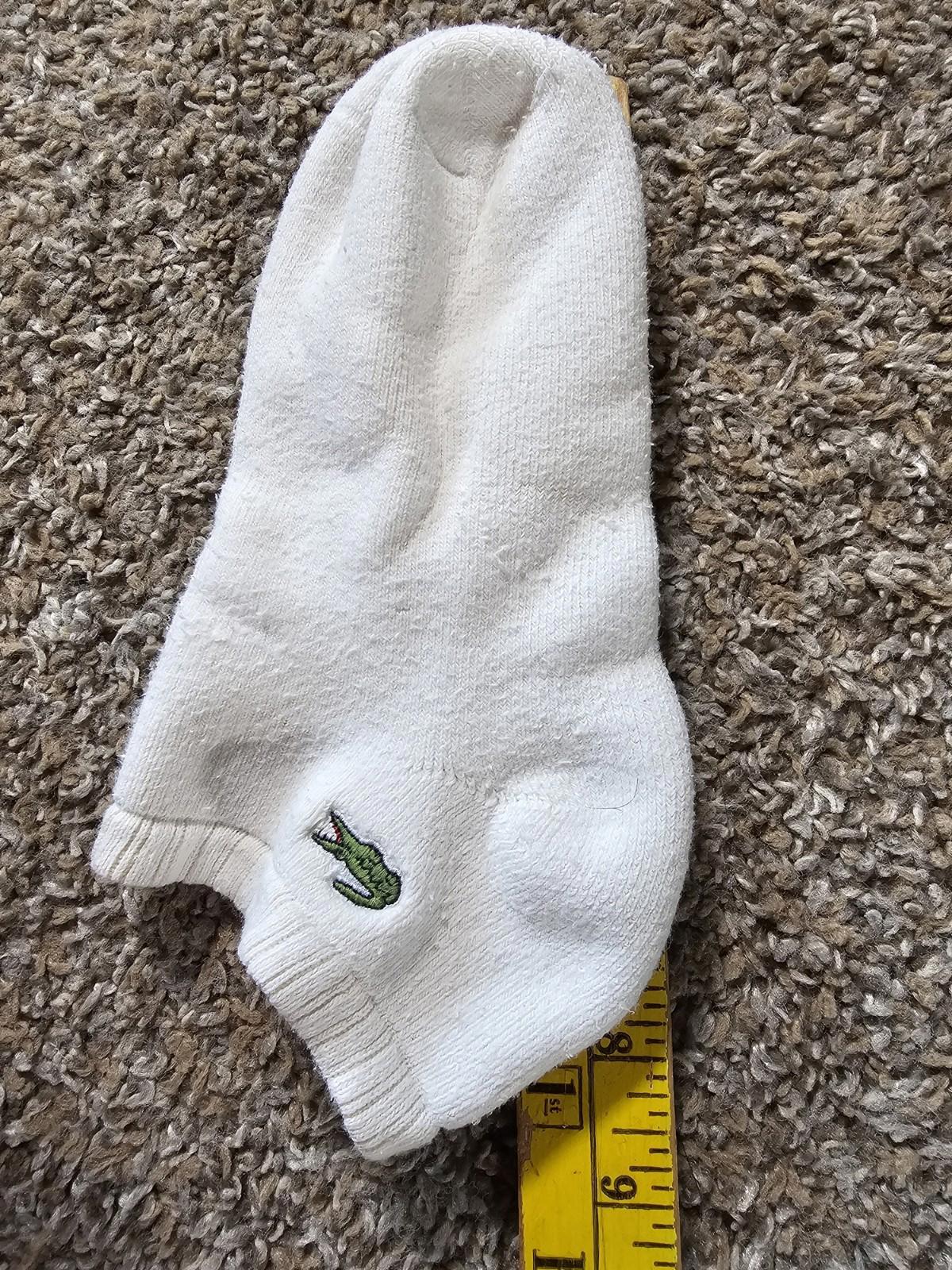 Lacoste Sport White Ankle Logo Socks Unisex SIZE UNKNOWN