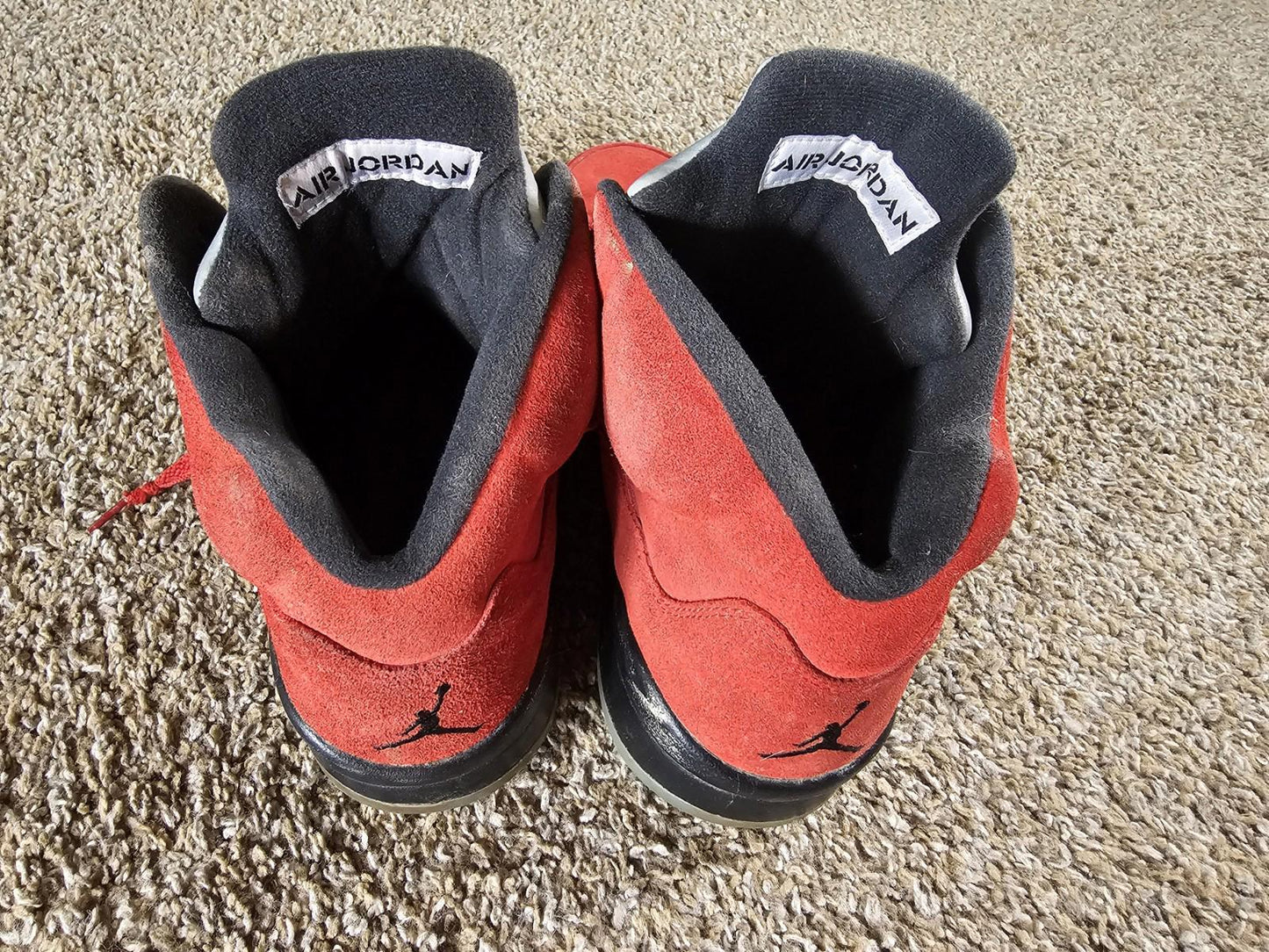 Air Jordan 5 Retro Raging Bull Red Suede 2021 DD0587-600  12