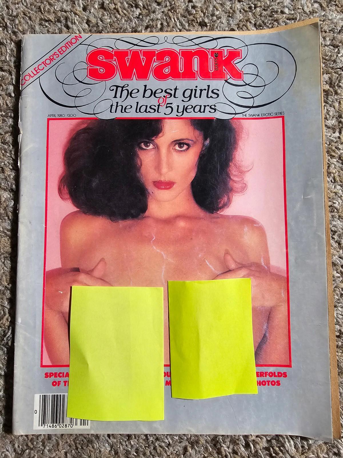 swank april 1980 collectors edition Vintage magazine
