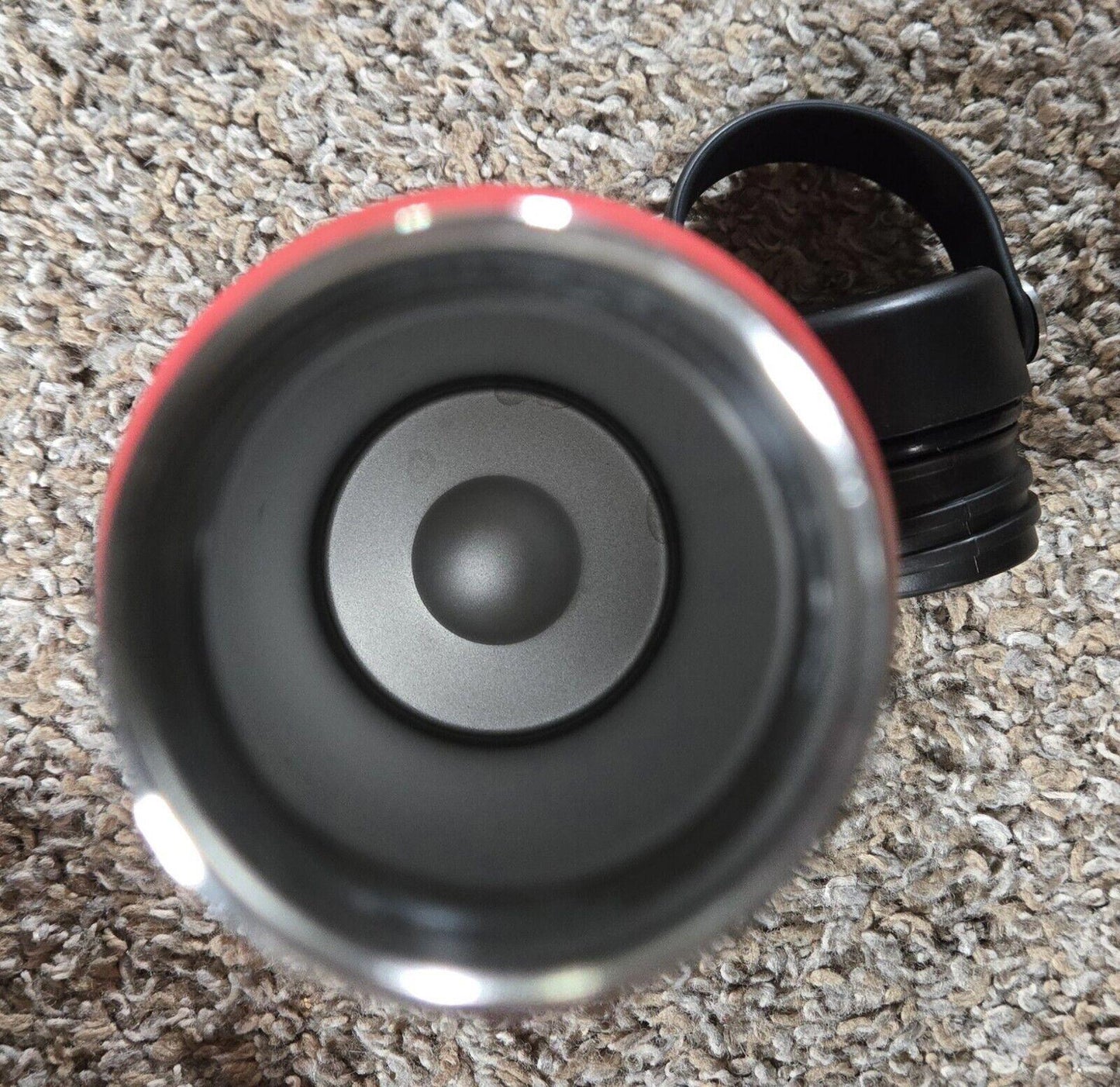 Peloton Cycling Red Metal Water Bottle
