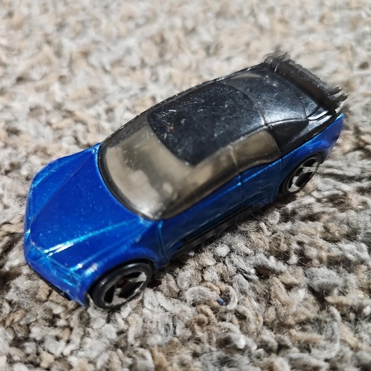 1998 Hot Wheels Pontiac Rageous Car Blue Diecast 1/64