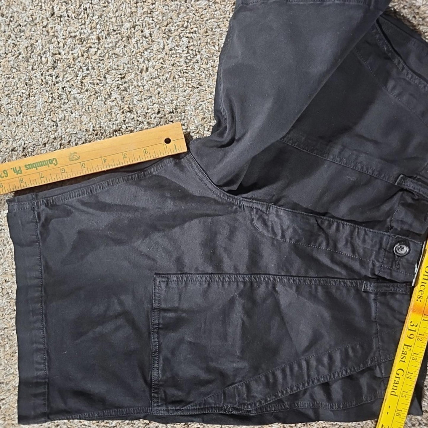 Warp + Weft 33 Black Act Utility Waco Regional Shorts