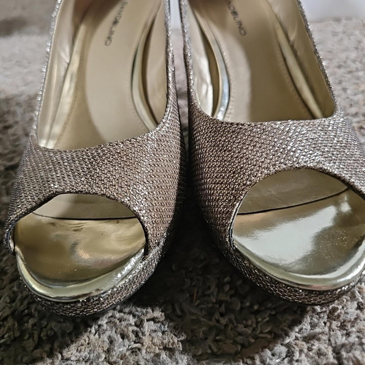 Bandolino BD MYLAR Shiny Heels 8.5M