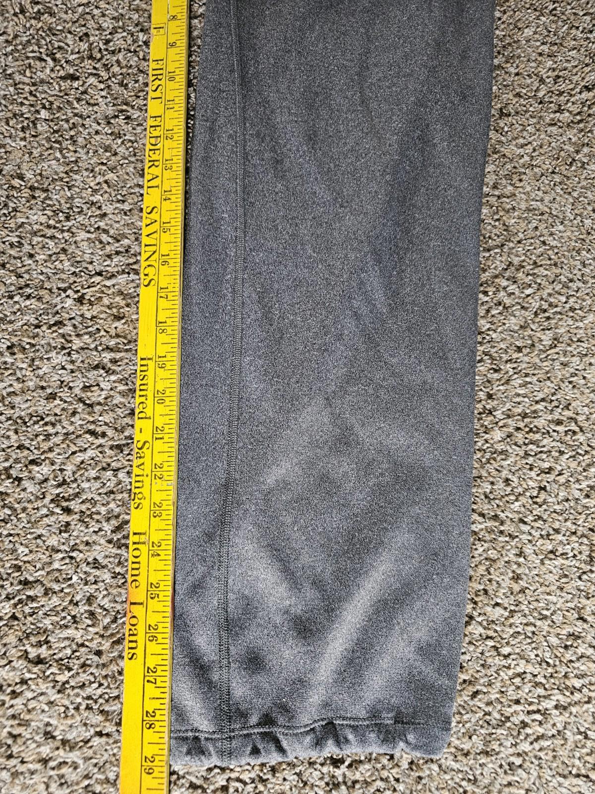 Nike Dri-Fit Gray Jogger Pants L Mens Athletic Sweatpants