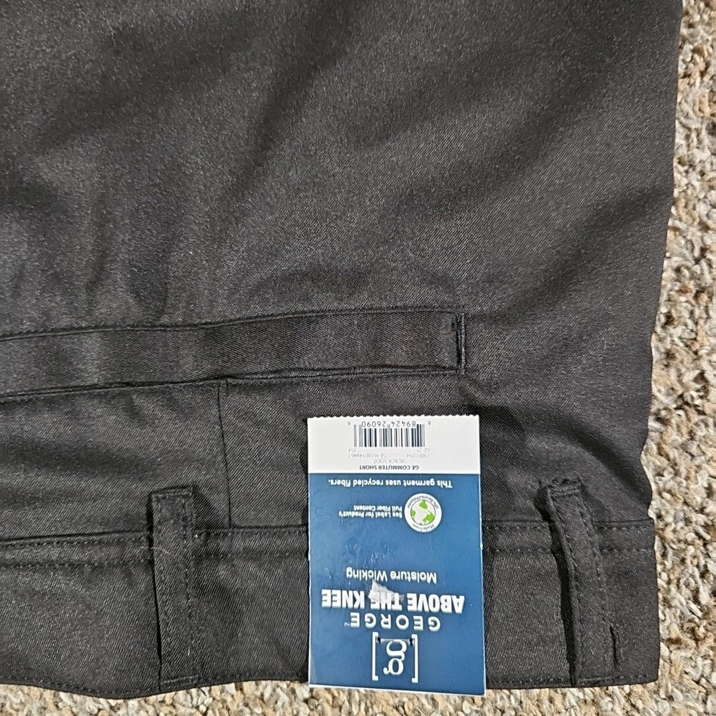 George Above The Knee NWT sz 40 9" Inseam Shorts
