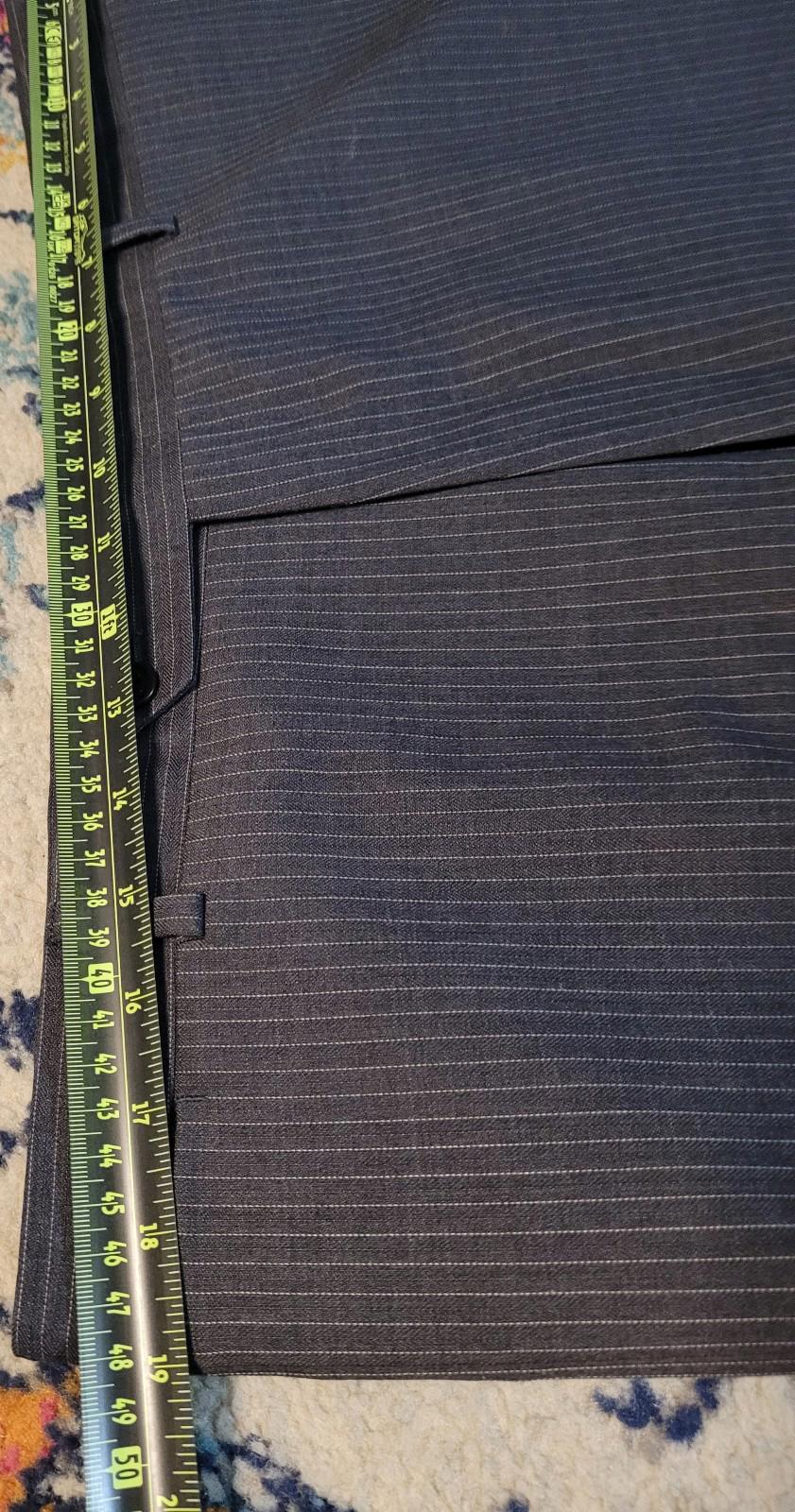 Tommy Hilfiger Mens 100% Soft Wool Suit Pants slacks 38/30