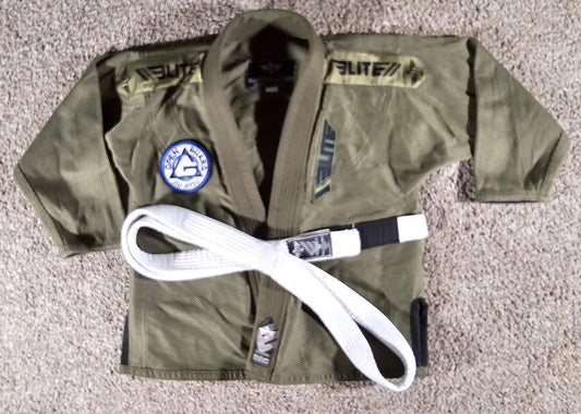Elite Sports Gi Youth C1 Jiu Jitsu Martial Arts Belt Patches