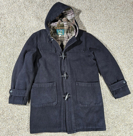 Vintage Ozark Trail flannel lined zip Hooded jacket USA MADE