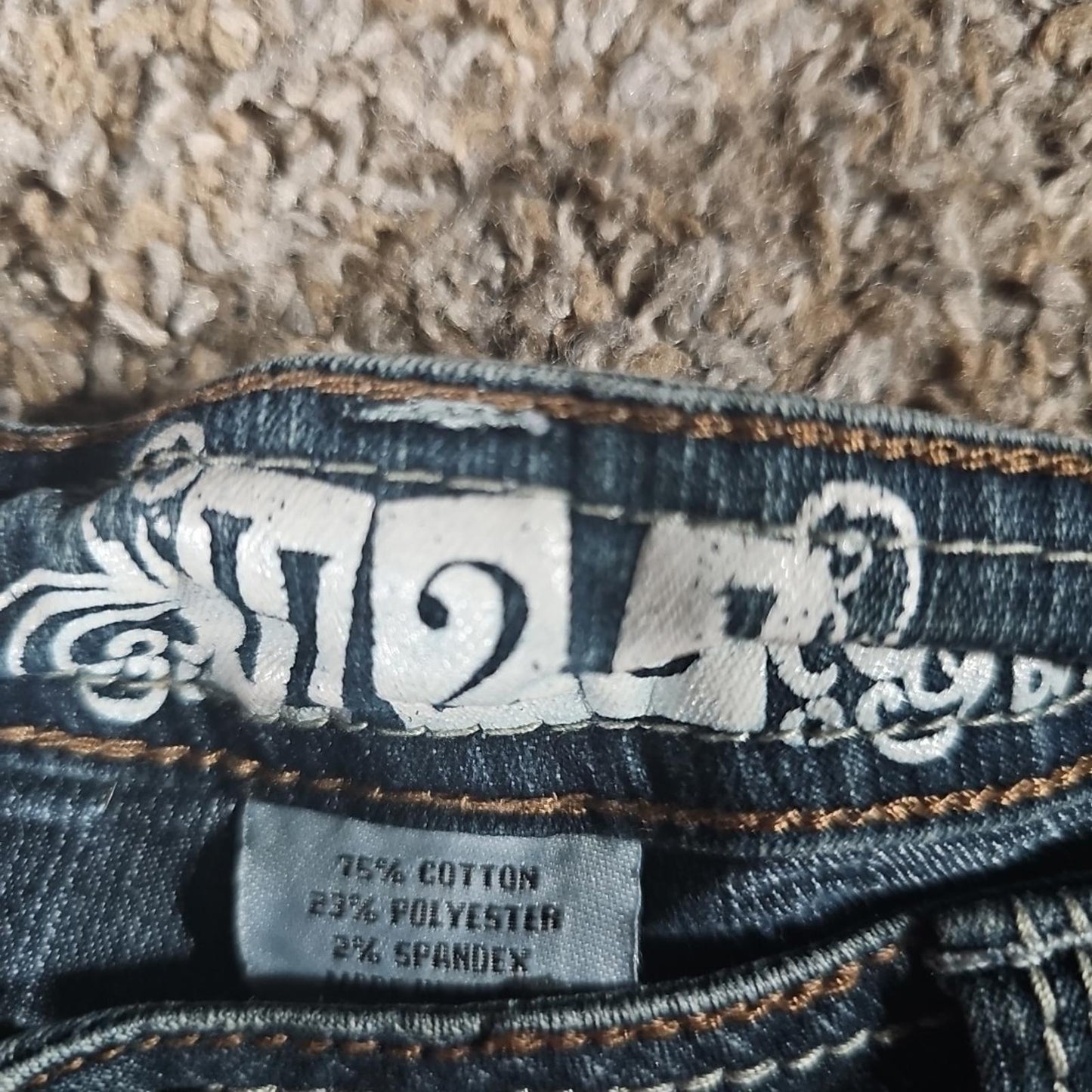 H2J By Hydraulic Cuffed Denim Shorts sz 5/6