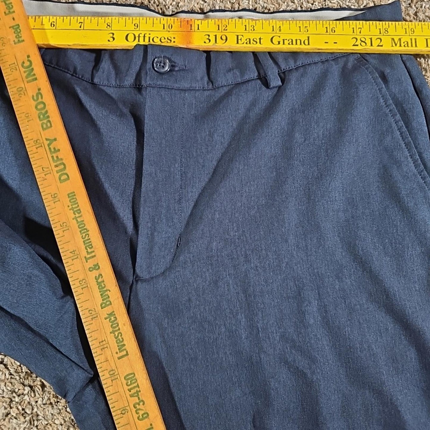 Greg Norman 38 Blue Golf Shorts