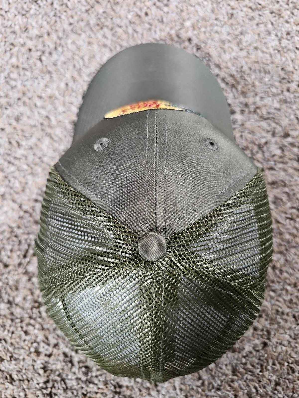 Bass Pro Shops CLUB Olive Green Mesh Trucker Snapback Hat