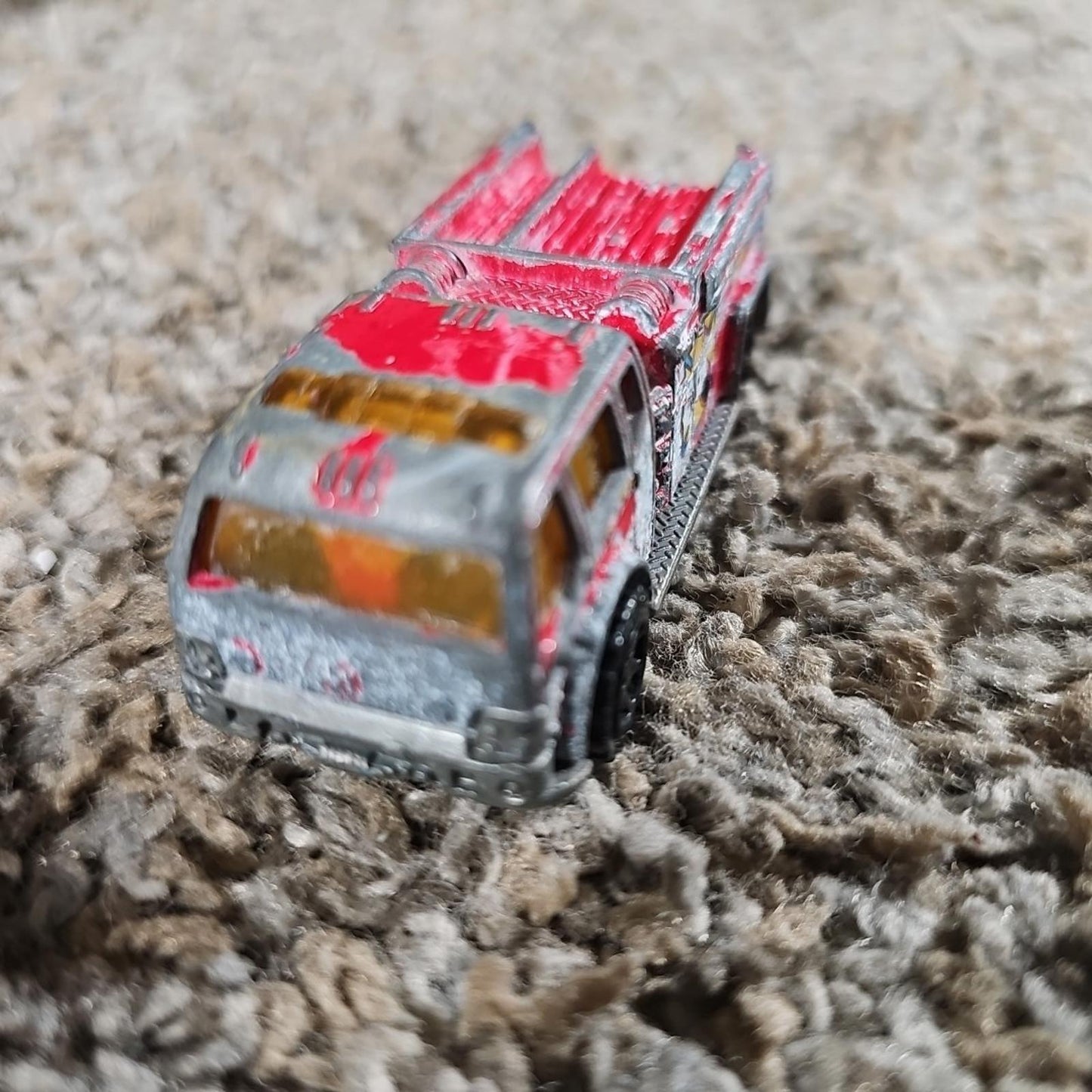 2001 Matchbox Water Pumper Fire Truck