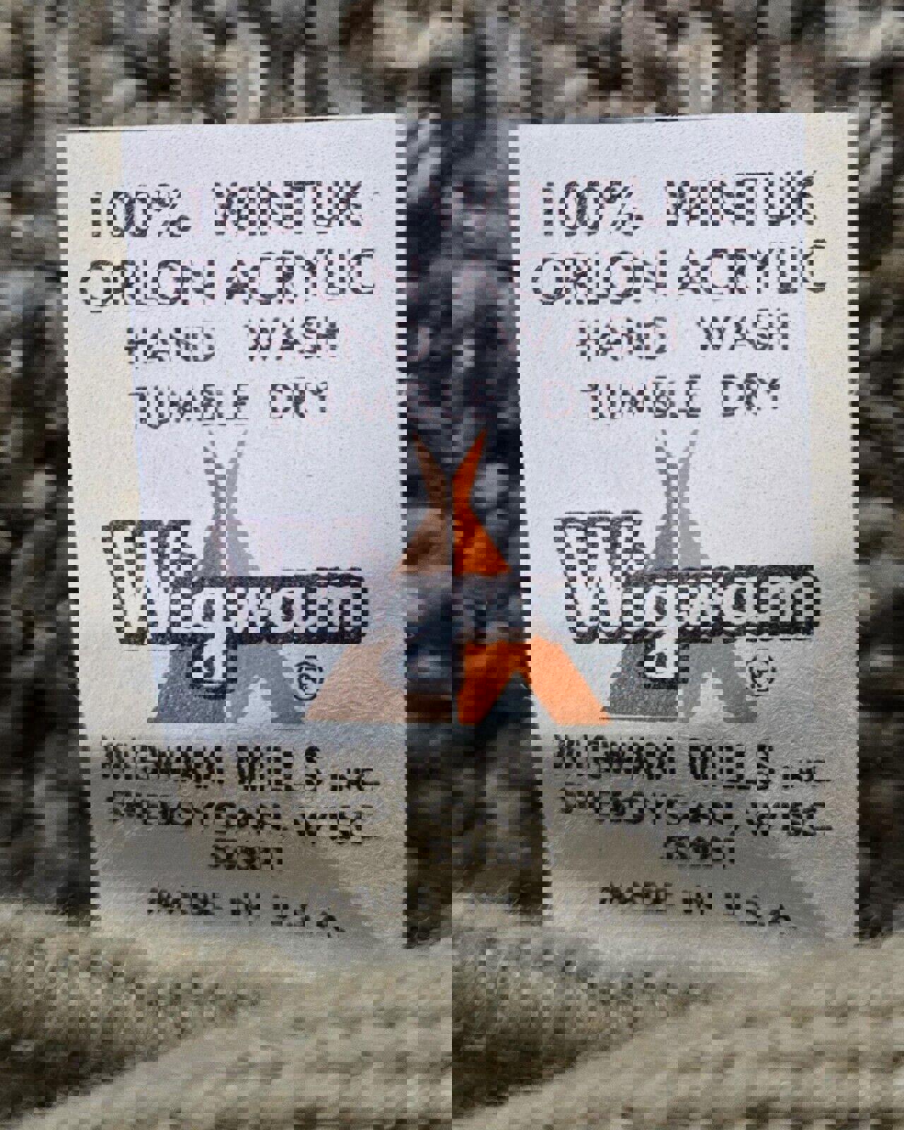 Wigwam Mills USA made Beanie Hat 100% Wintuk Orlon Acrylic