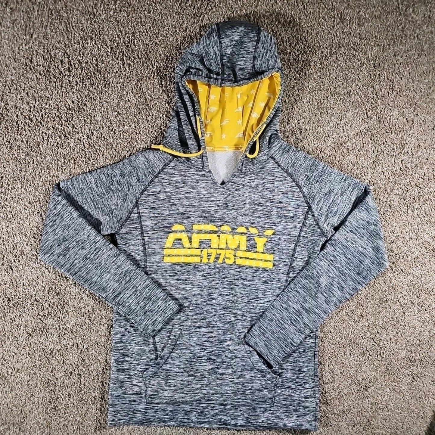 Army Performance Hoodie Womens L Pullover 1775 Star Athletic