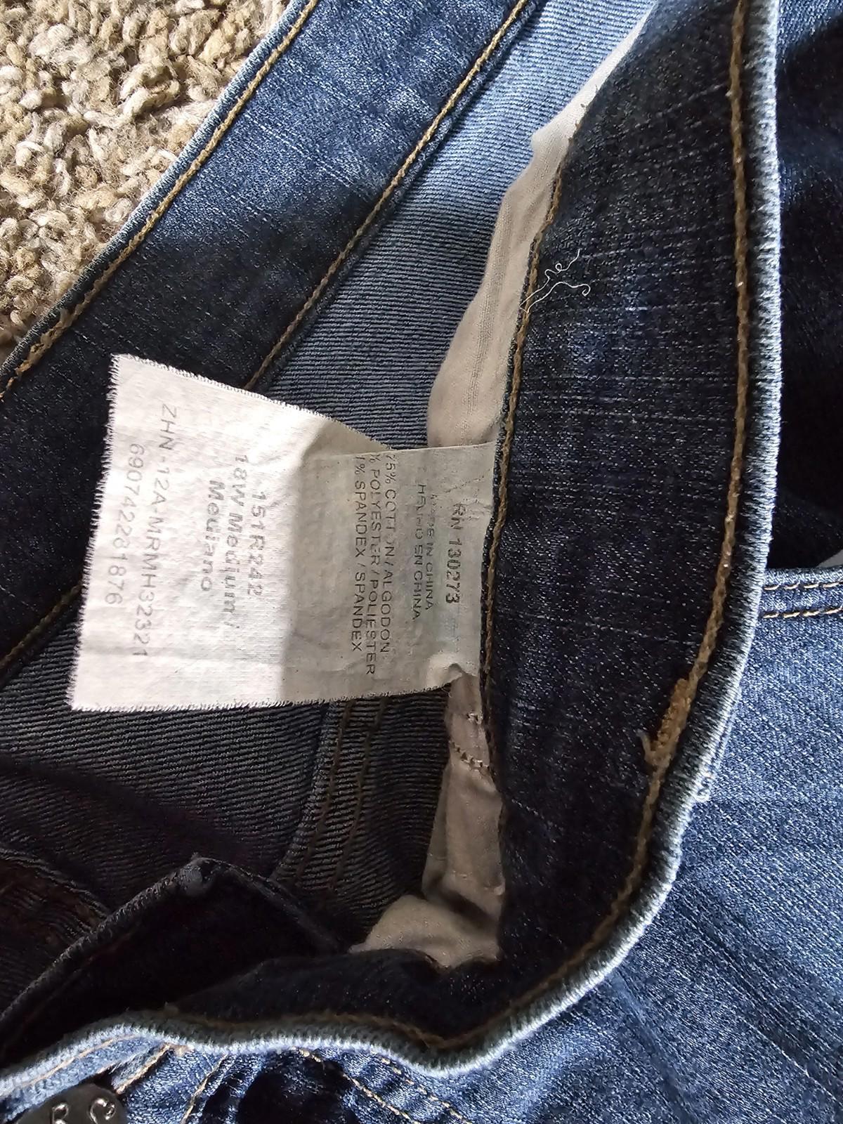 Riders By LEE 18W Medium Jeans