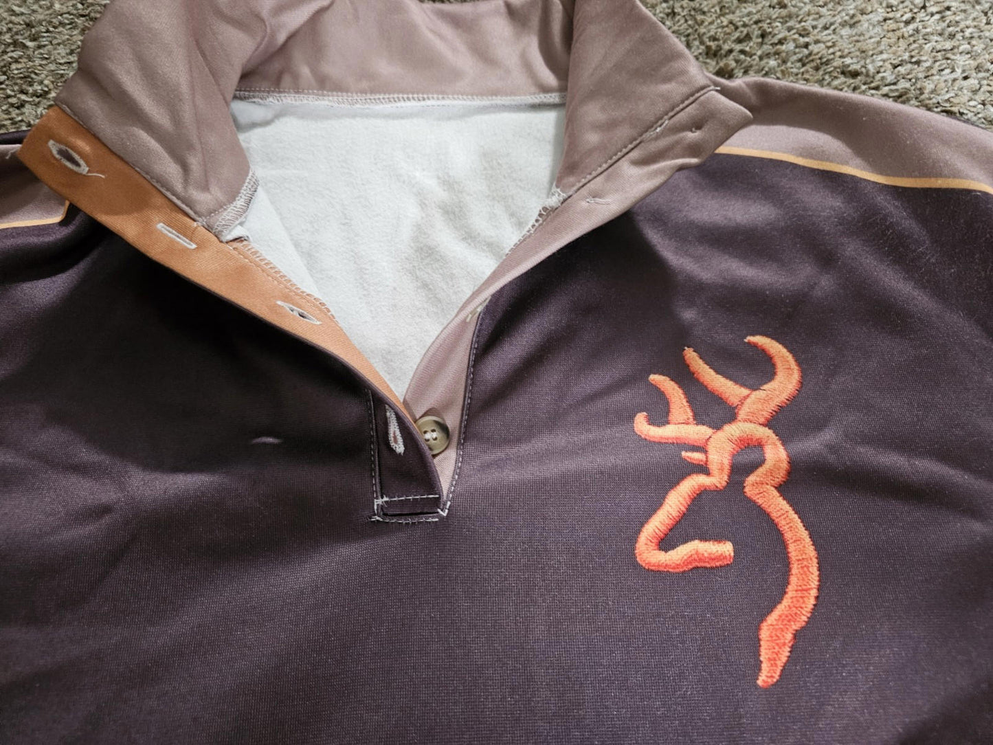 Buck Henley Sweater SEE MEASUREMENTS L/xl?