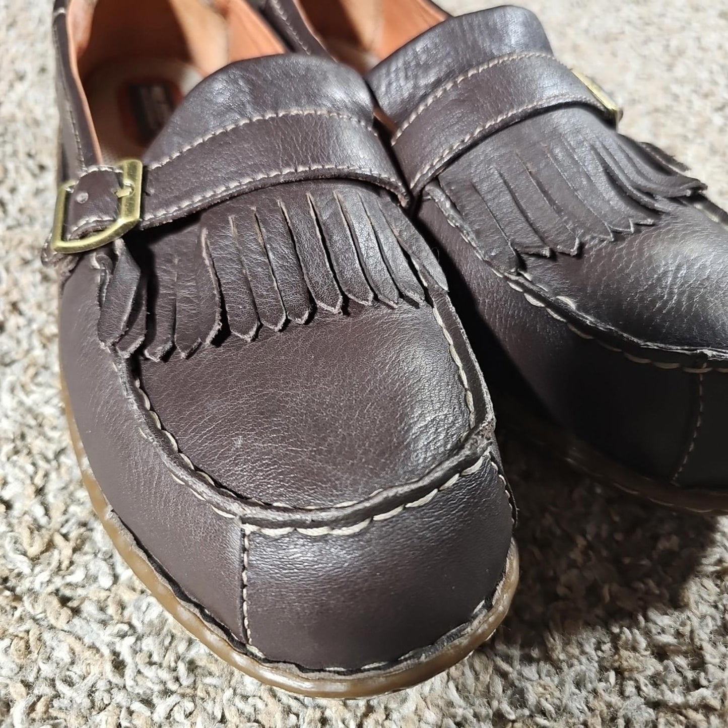 Hush Puppies Professional 17191 Sz 11M Slip On Shoes