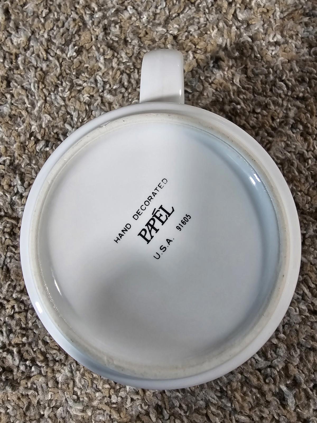 Rancho Las Palmas Country Club Resort coffee Cup mug papel USA