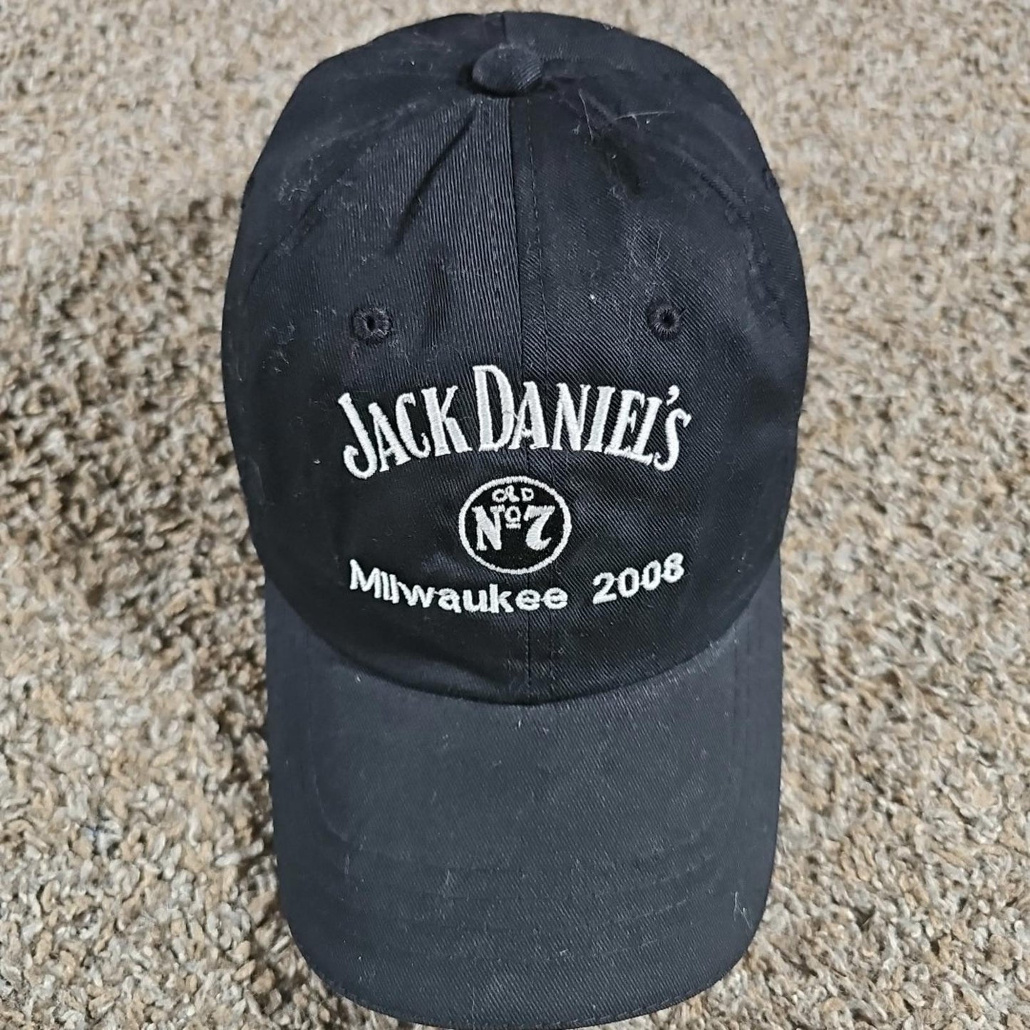 Jack Daniels No 7 Milwaukee 2008 Strapback Hat