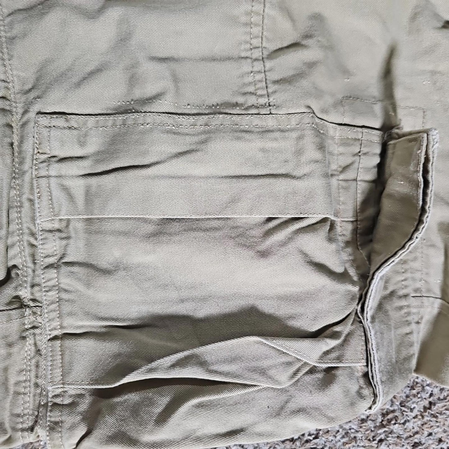 Advanced Abercrombie Fitch Shorts 36 Fatigues A-8 Military