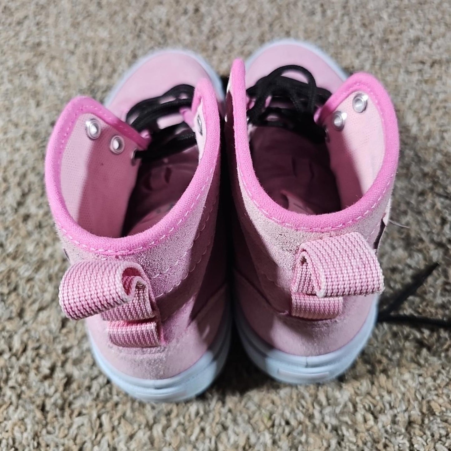 Vans SK8 Hi Sentry Waffle Cup Women 8 Pink 721454 Ultra Cush