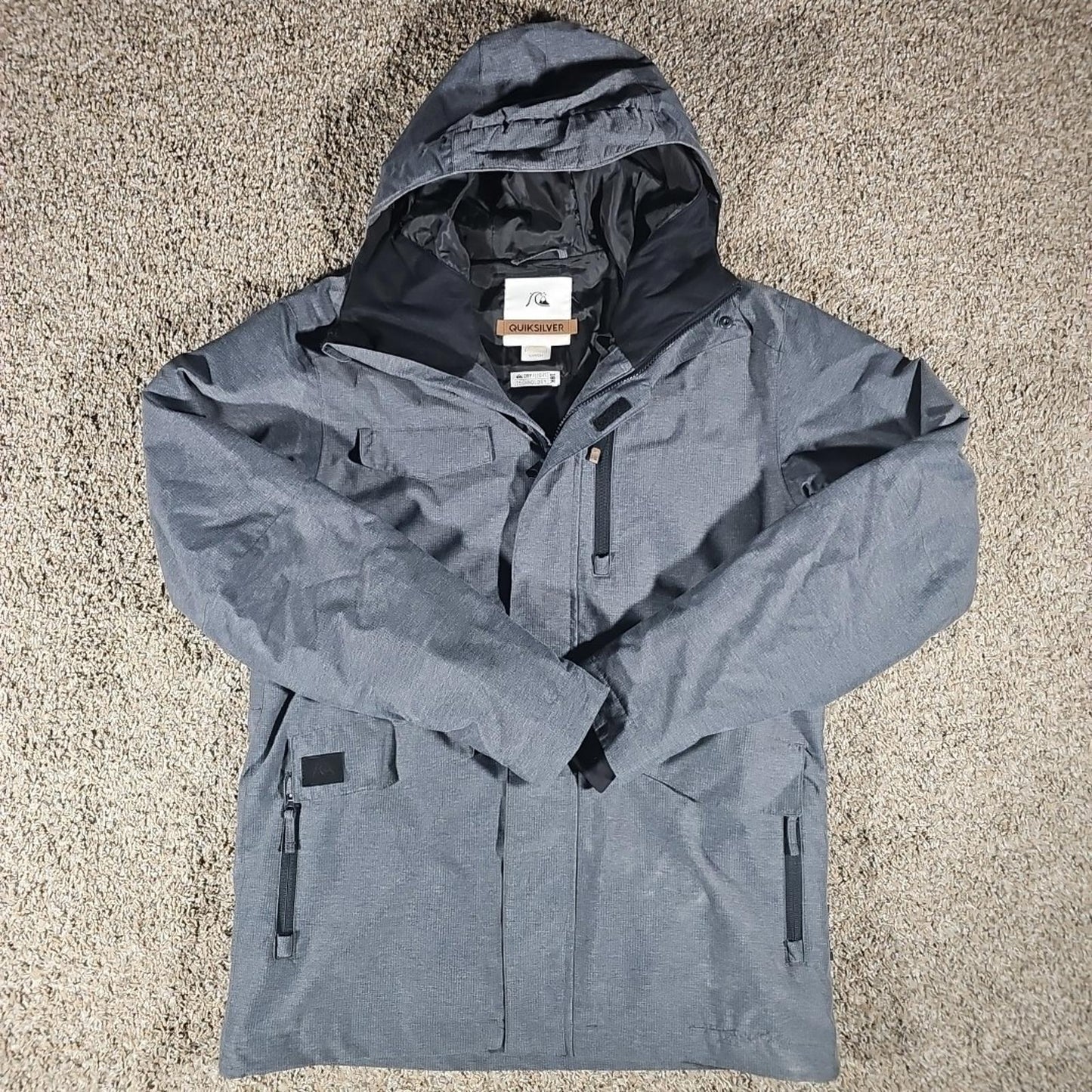 Quiksilver DryFlight 10k Jacket Men's S Snowboard/Skiing