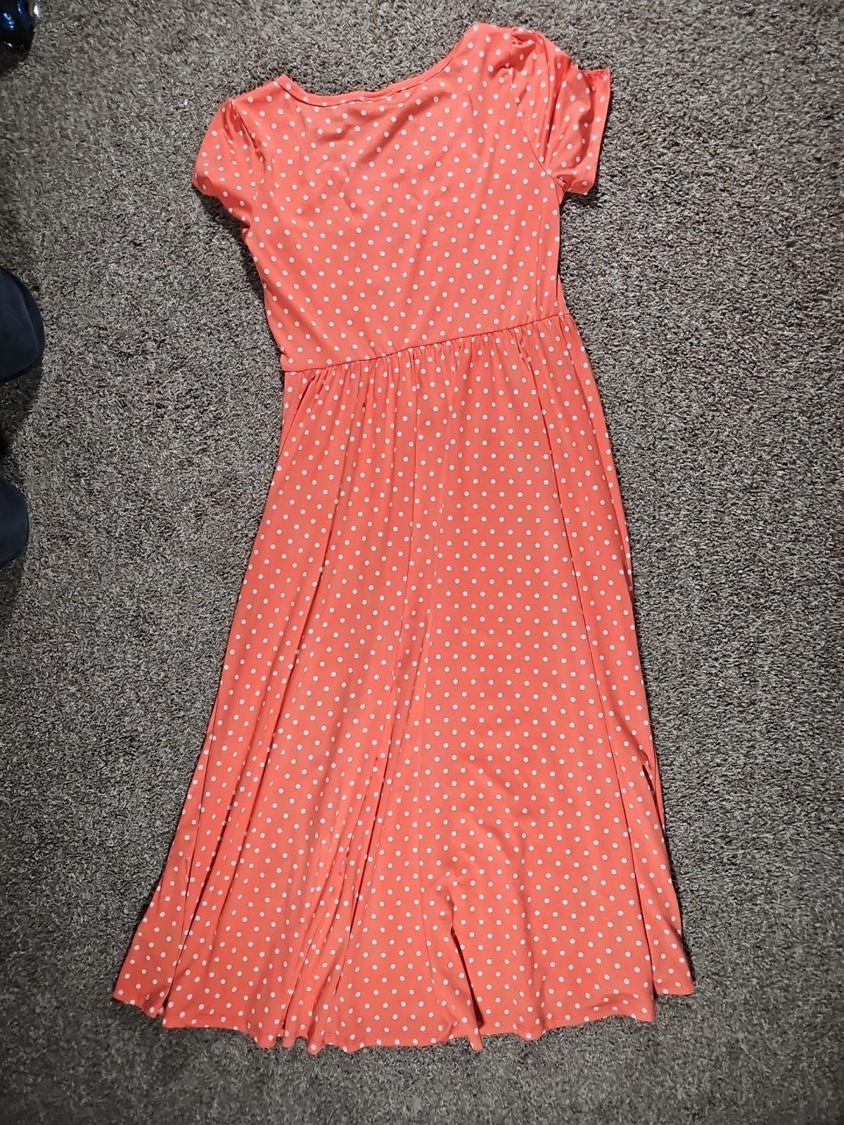 Lularoe M Polka Dotted Dress