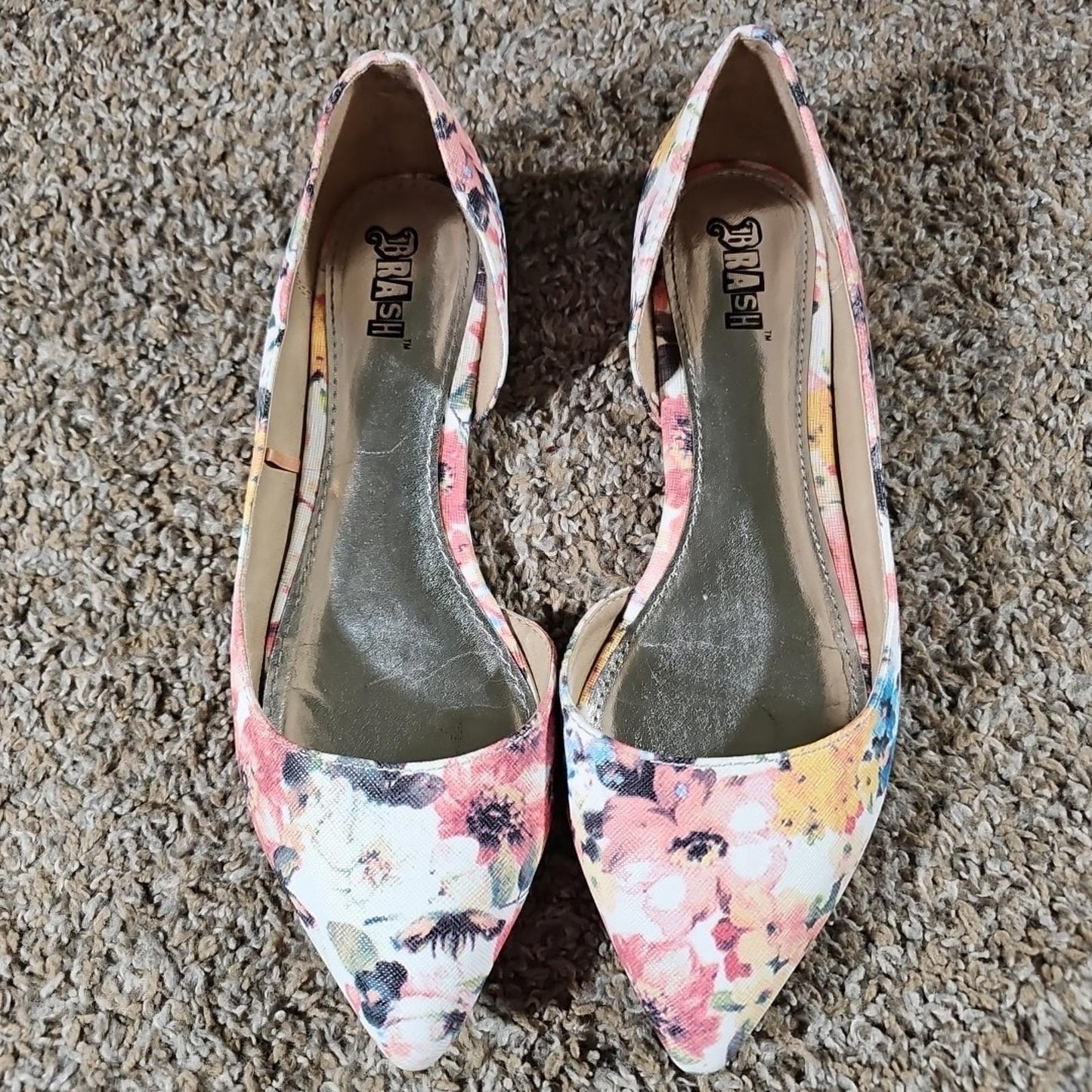 Brash 6.5 Floral Slip On Flats