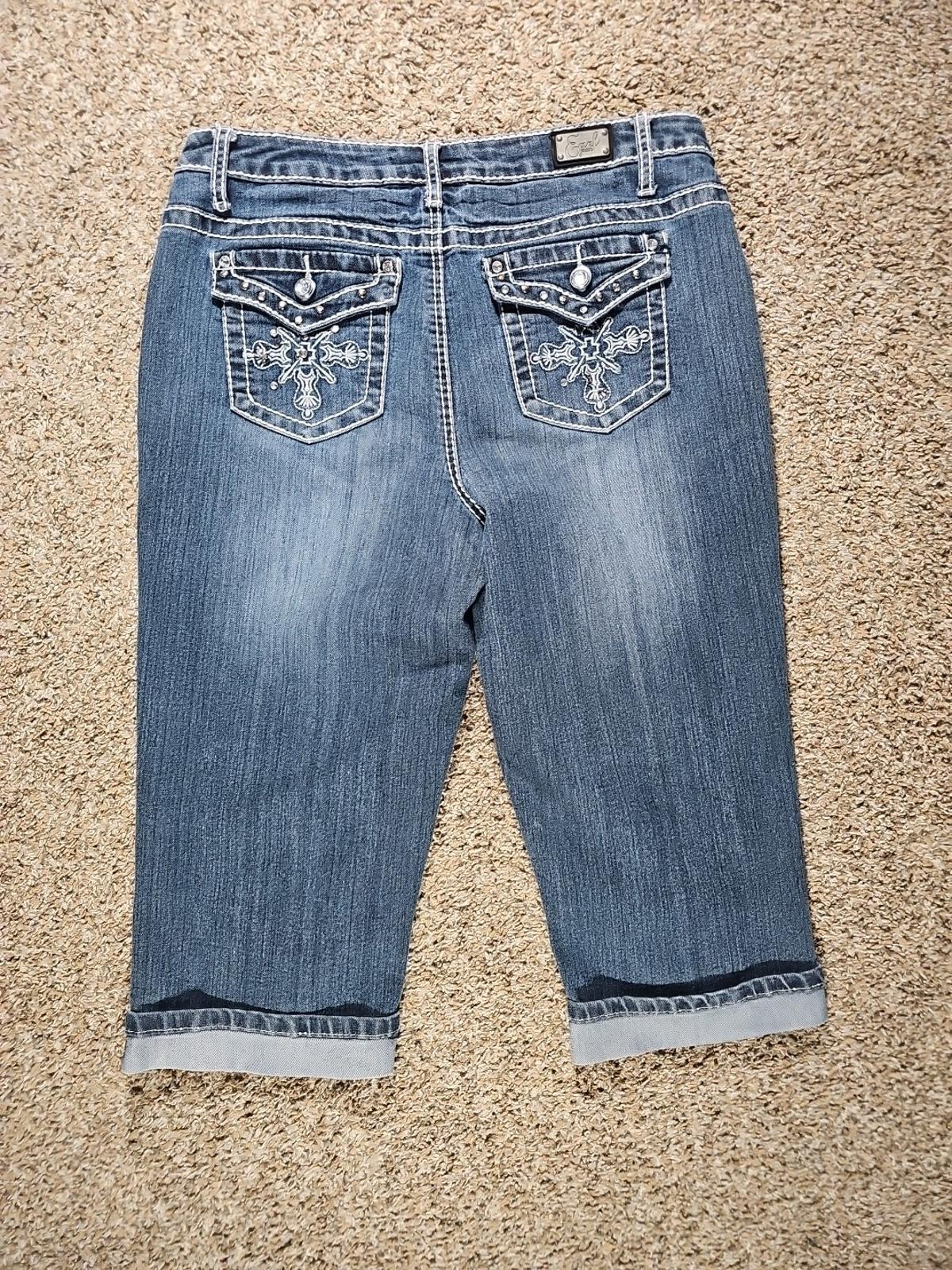 Earl Jean Sz 12 Crop Capris