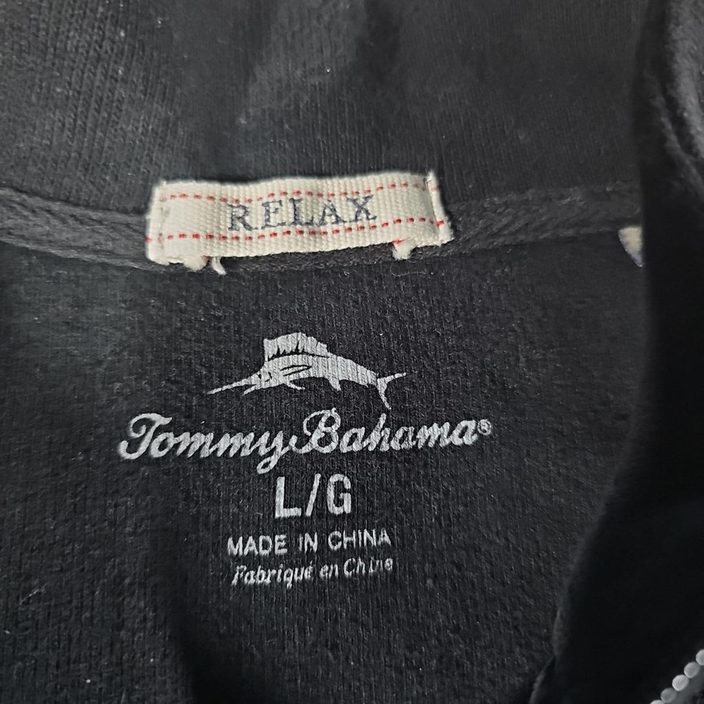 Tommy Bahama Relax 1/4 Zip L Sweater