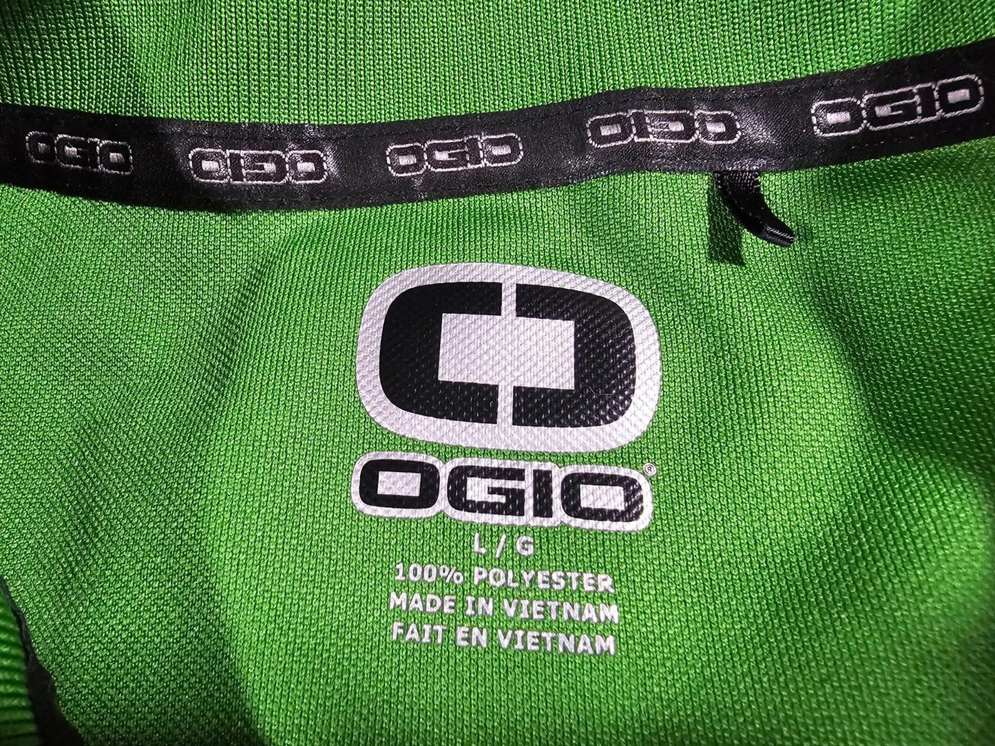 OGIO The Wilds STAFF Green Polo Shirt L