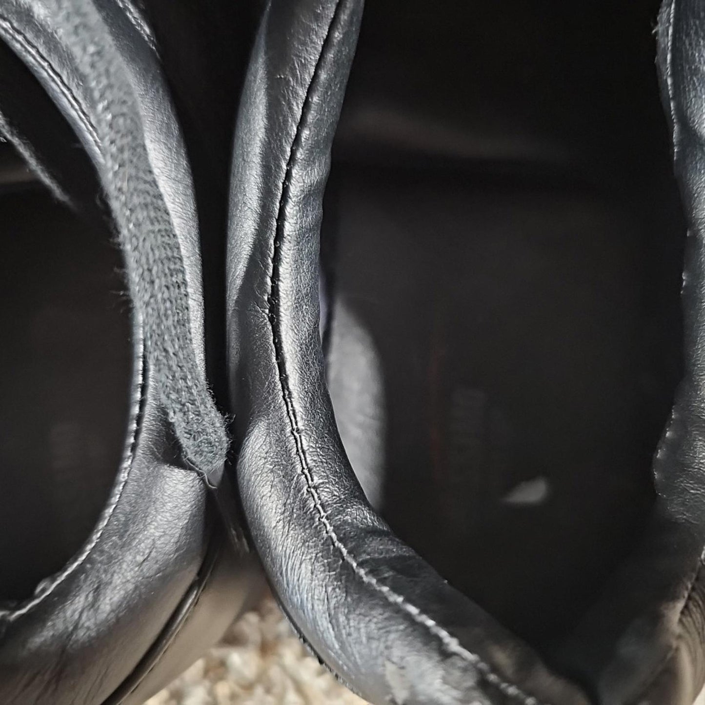 Mossimo Supply Black Low Top Leather Shoes 10.5