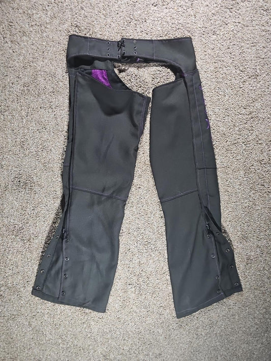Vance Leather's NYLON & MESH Motorcycle Chaps XL Riding Gear