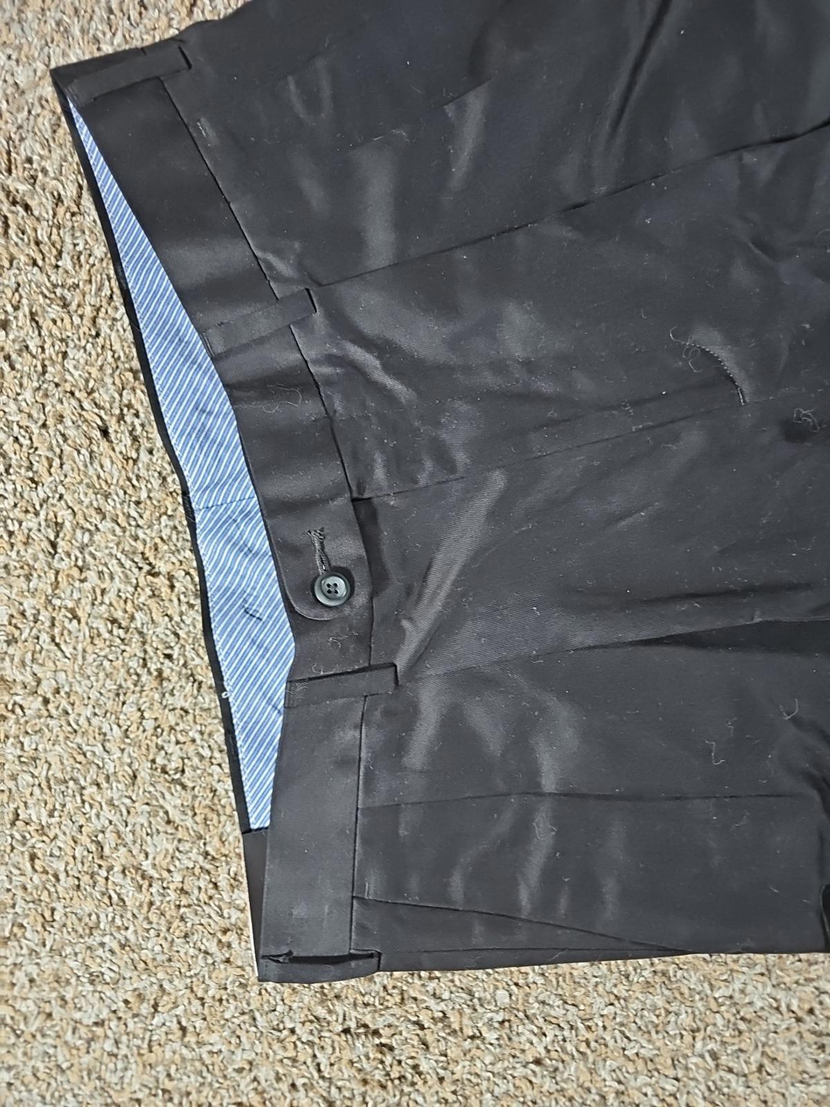 Axist 33x30 Black Pleated Dress Pants NWT