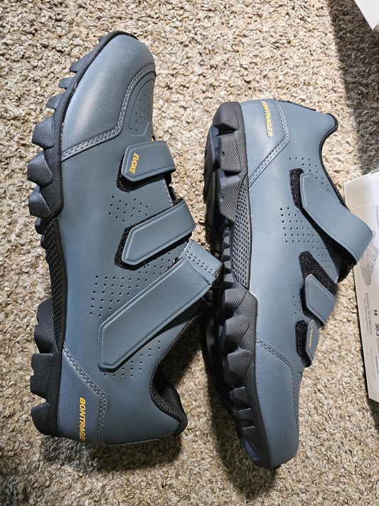 Bontrager Evoke Mountain Bike Shoe US14 EU47 Blue TREK