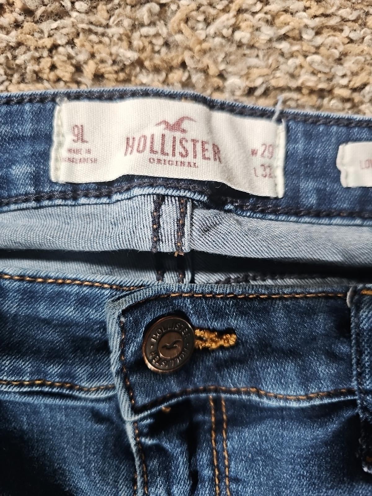 Hollister 9L 29x32 Low Rise Super Skinny Jeans