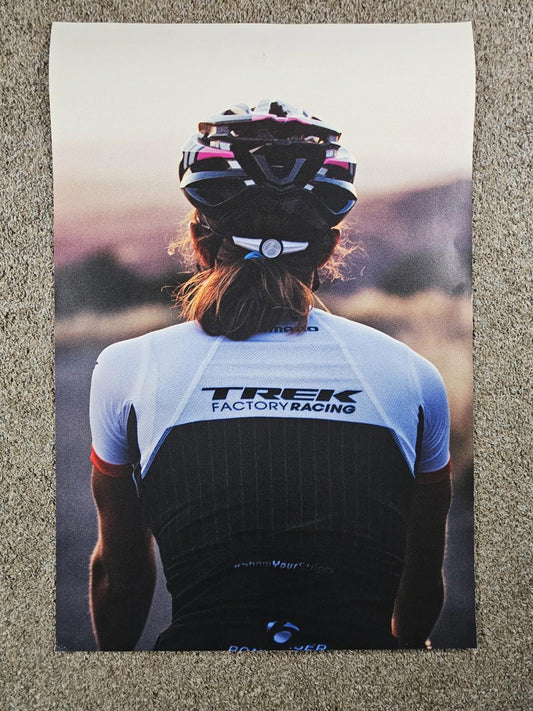 TREK FACTORY RACING Fullsize poster 36x24 Bontrager Shimano