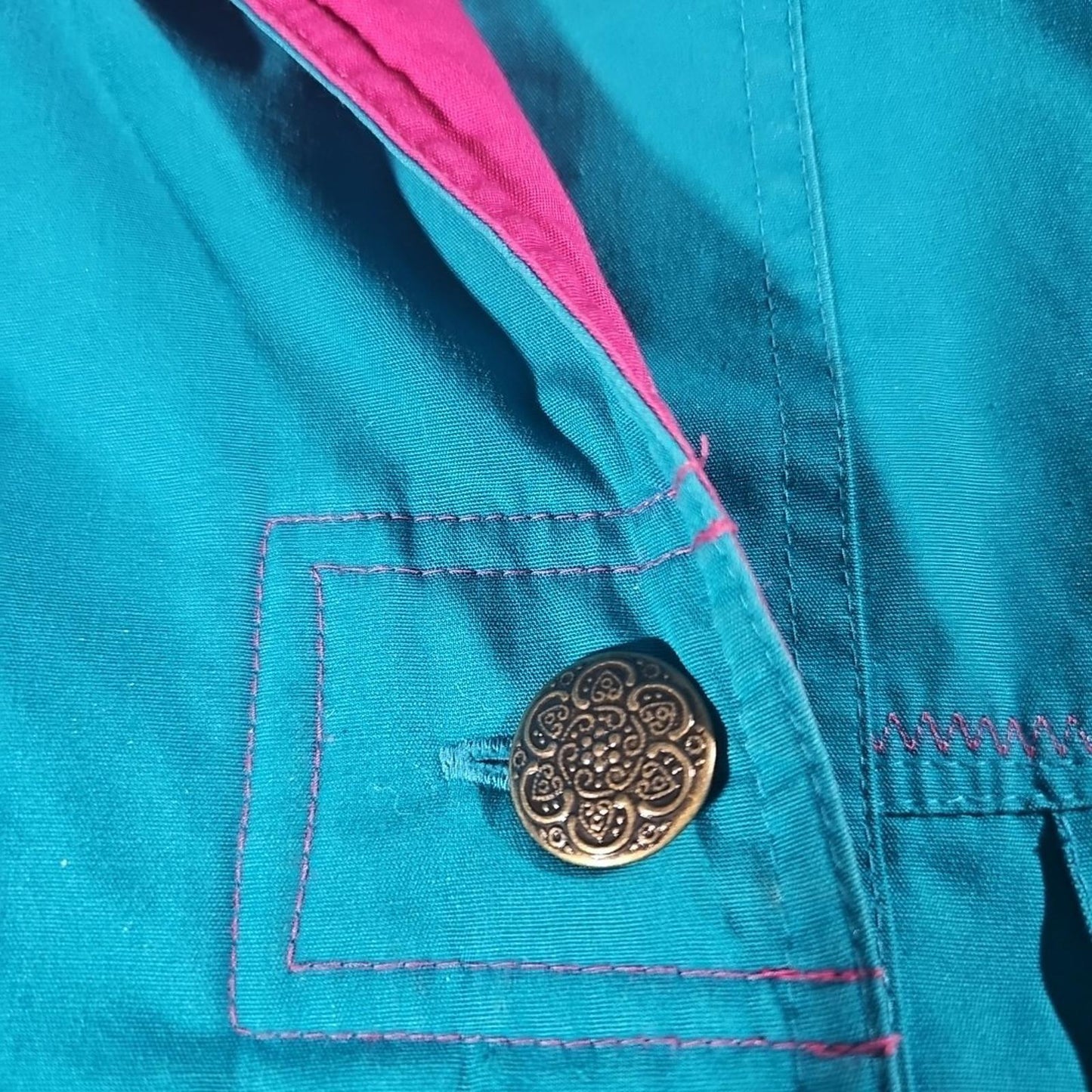 Climate Zone Size22/24 Winter Coat Vintage Missing Button