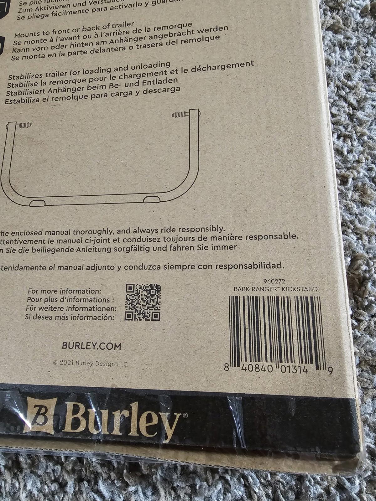 Burley Bark Ranger Kickstand for Pet Bike Trailer Standard