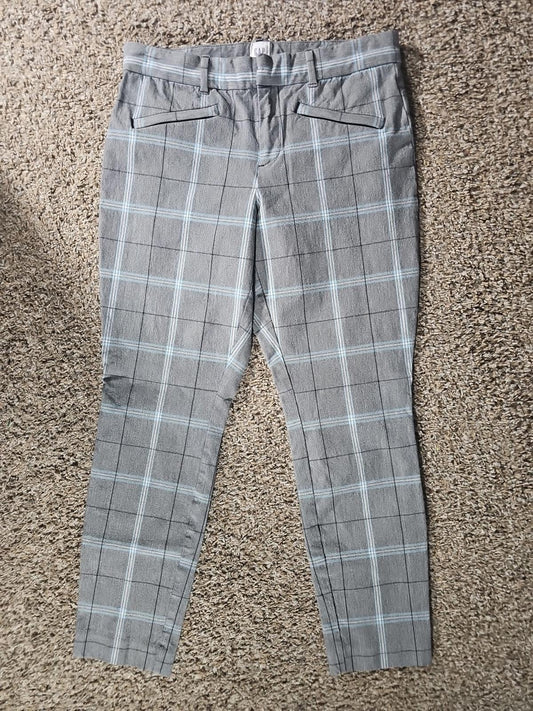 GAP Signature Skinny Ankle Sz 6 Gray Pants