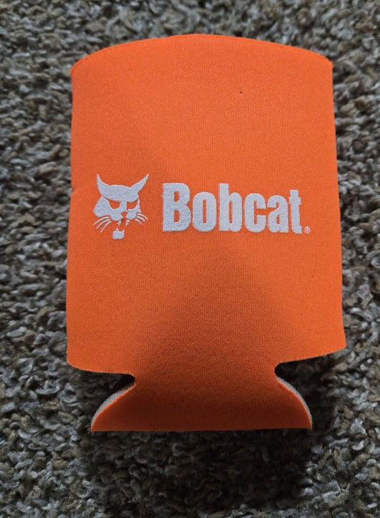 Orange Bobcat Drink Coozie