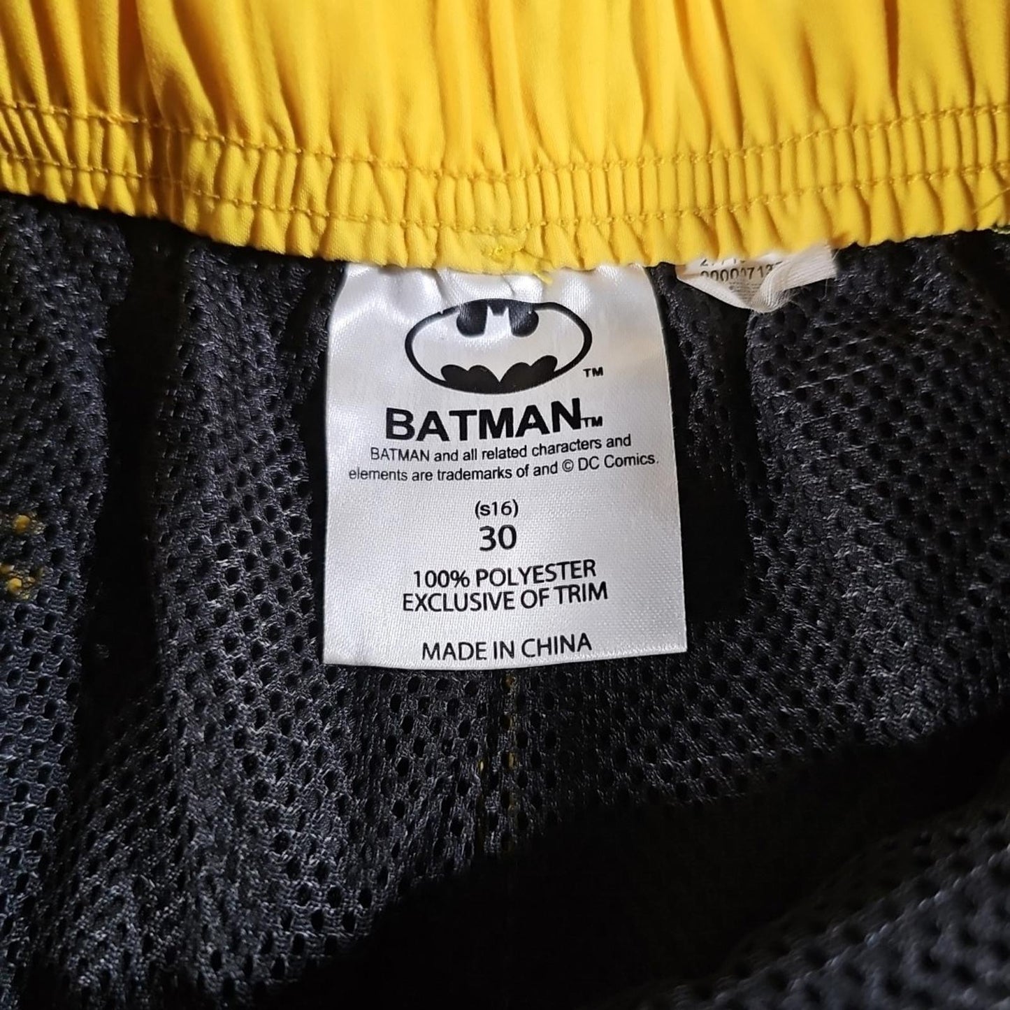 Batman DC Comics Board Shorts Sz 30