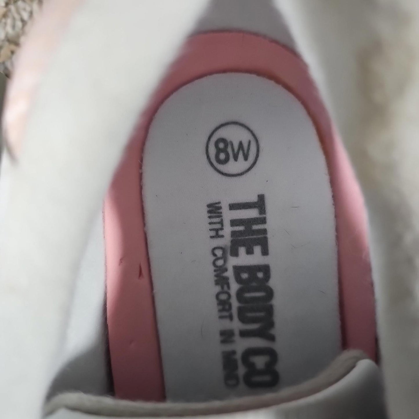 The Body Co With Comfort In Mind 8W White Shoes