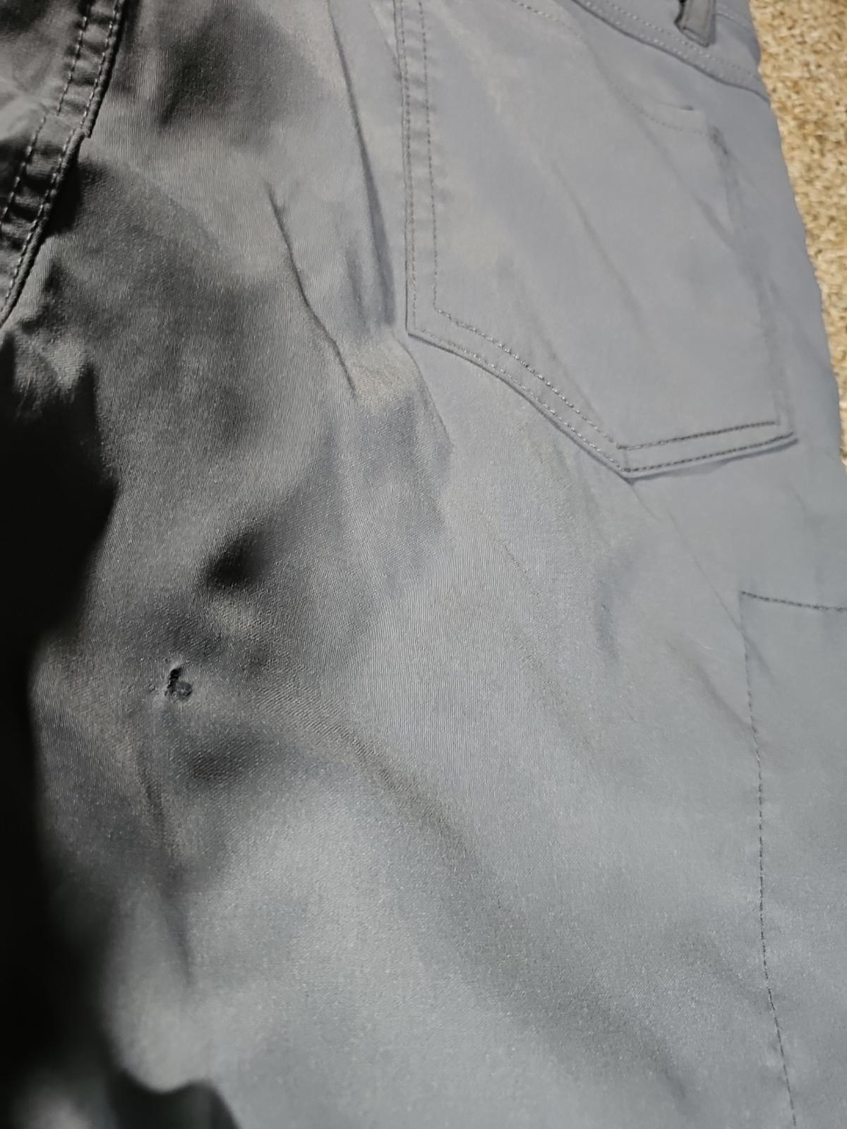 Gerry 38x32 Outdoor Hiking Pants Blue Gray Small Burn